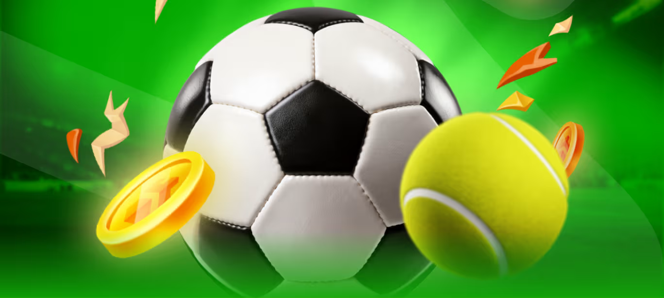 Football and tennis sports equipment